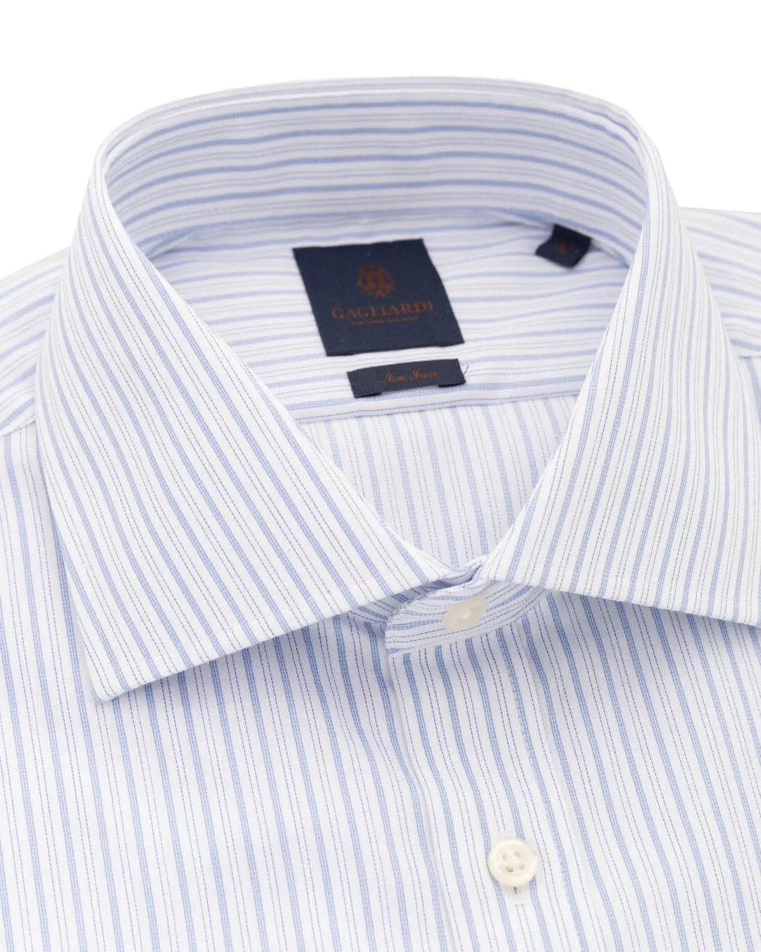 Blue Multi Stripe Non-iron Shirt