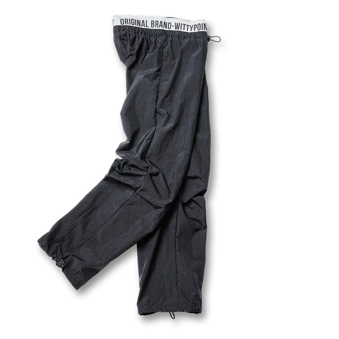 Elasticated Waist Parachute Trousers