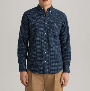 GANT Oxford Micro Print Shirt