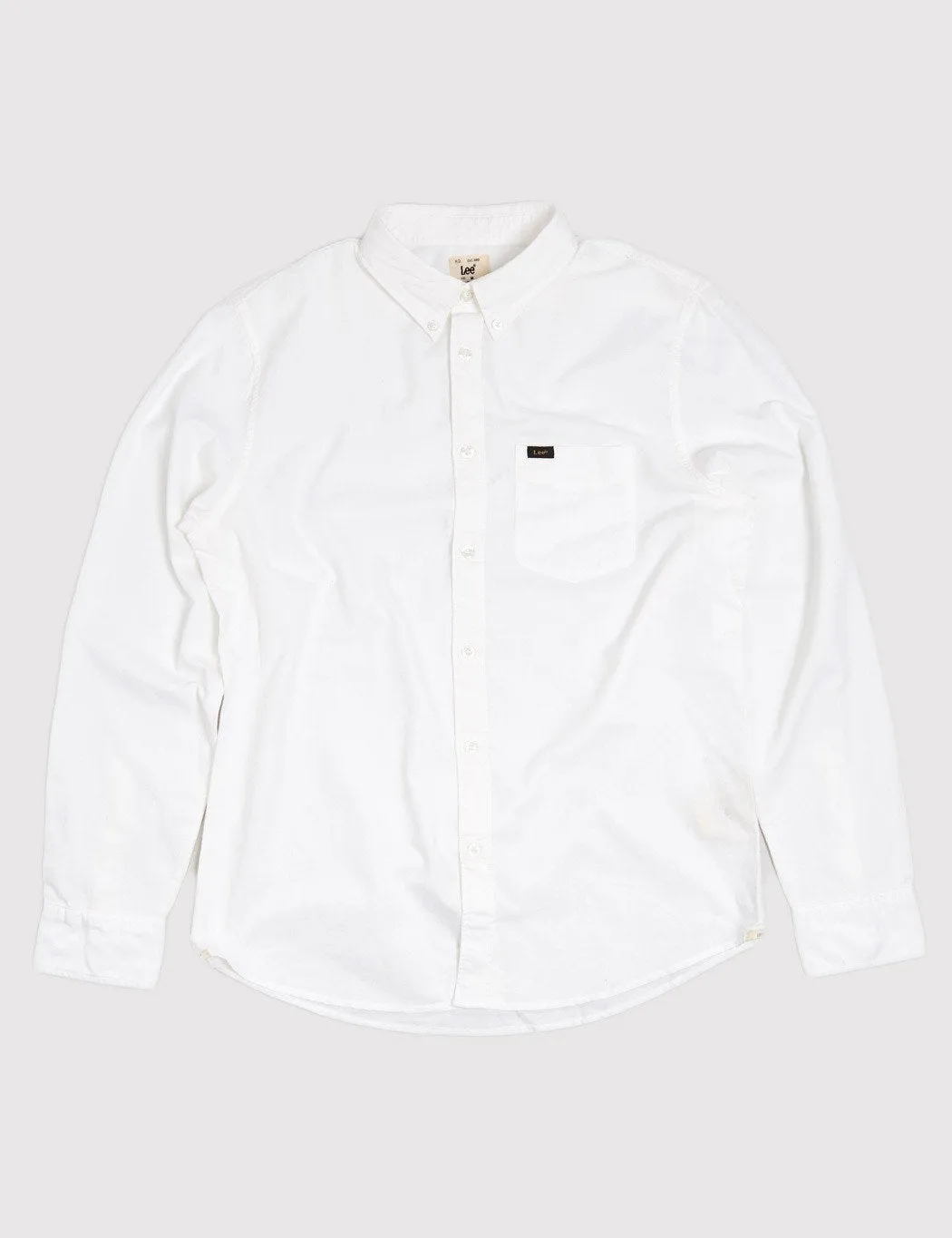 Lee Button Down Shirt - White