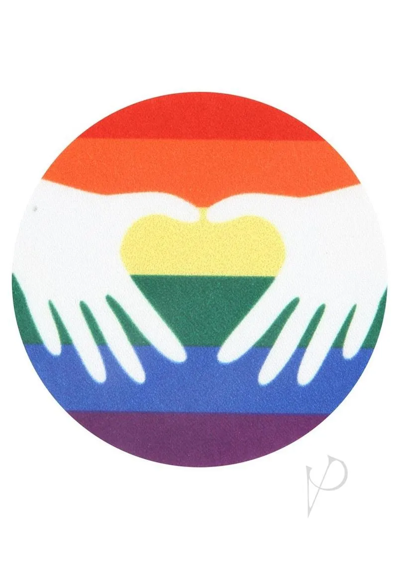 Peekaboo Pride Circles Rainbow(disc)