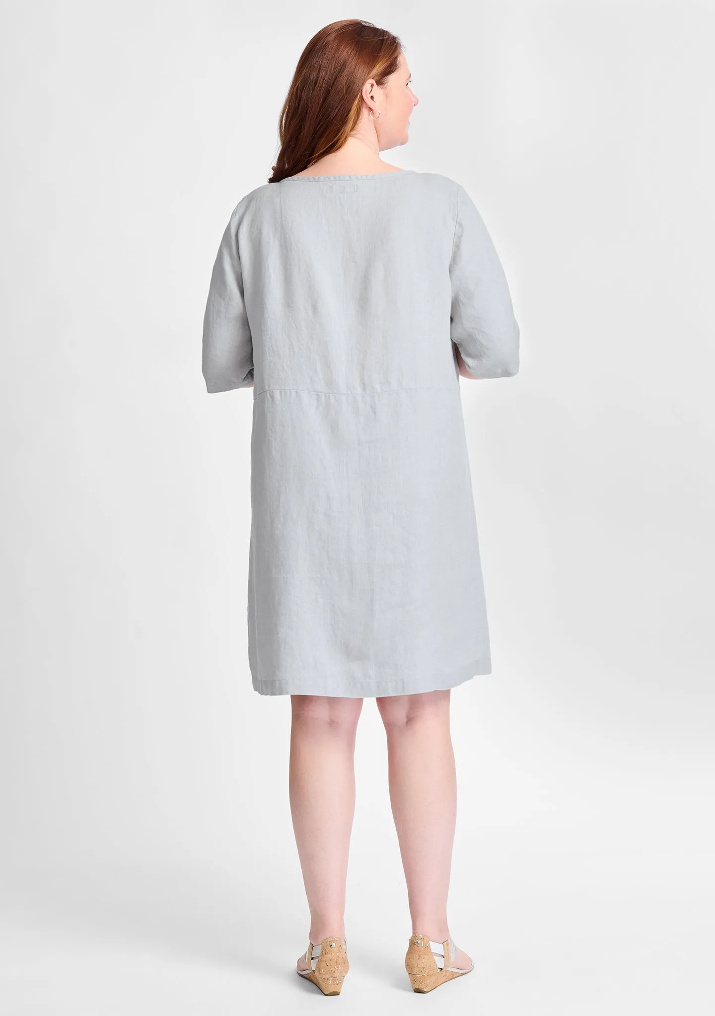 Simple Dress - Linen Shift Dress - FINAL SALE