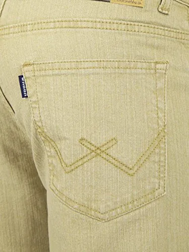 Wabba Jeans Men's Regular Fit Jeans (wb-906-1_30_Beige)